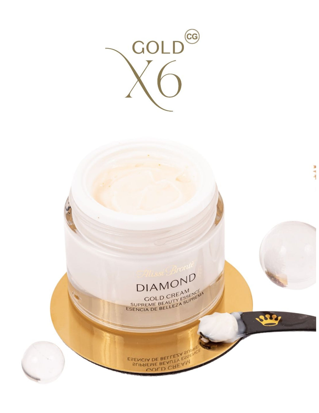 DIAMOND GOLD CREAM - GOLD X6 - EXO TECH.